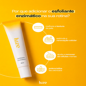 Benefícios do Esfoliante Enzimático luze-skincare